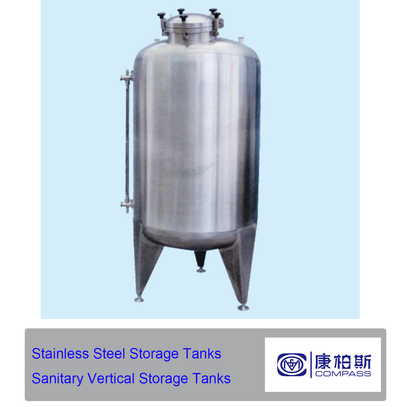 Sanitary stainless steel storage tank edible oil detergent shampoo storage tank