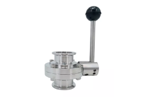 What is the usage of stainless steel sanitary butterfly valves?