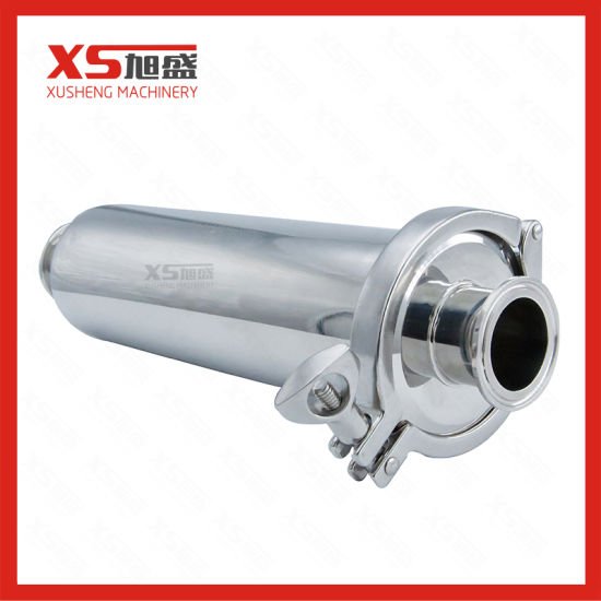 Stainless Steel Hygienic Butt Weld Straight Filter Strainer