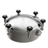 Sanitary Hygienic Stainless Steel SS304 Pressure Circular Round Manway Manhole Cover
