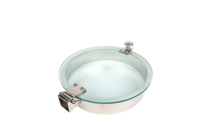 Sanitary Hygienic Stainless Steel Transparent Pressless Tank Manway 