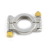 Sanitary 304 Pipe Fitting Single Clamp Ferrule Assembly