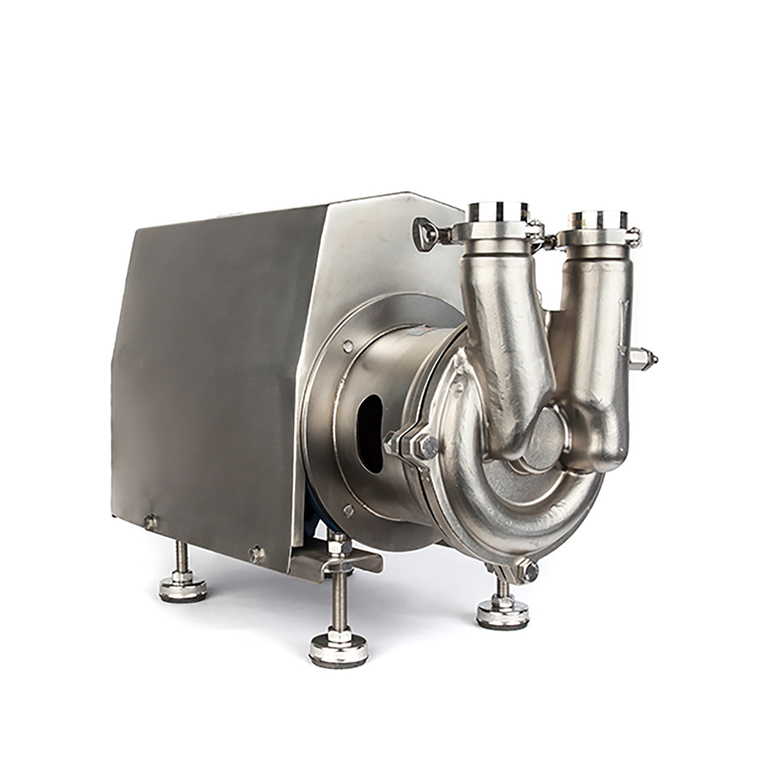 Stainless Steel SS316L Sanitary Hygienic CIP Single Suction Self Sucking Priming Pump 