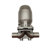 25.4MM High Quality Sanitary Hygienic Stainless Steel SS316L Pneumatic SMS Weld Straight Diaphragm Vavle 