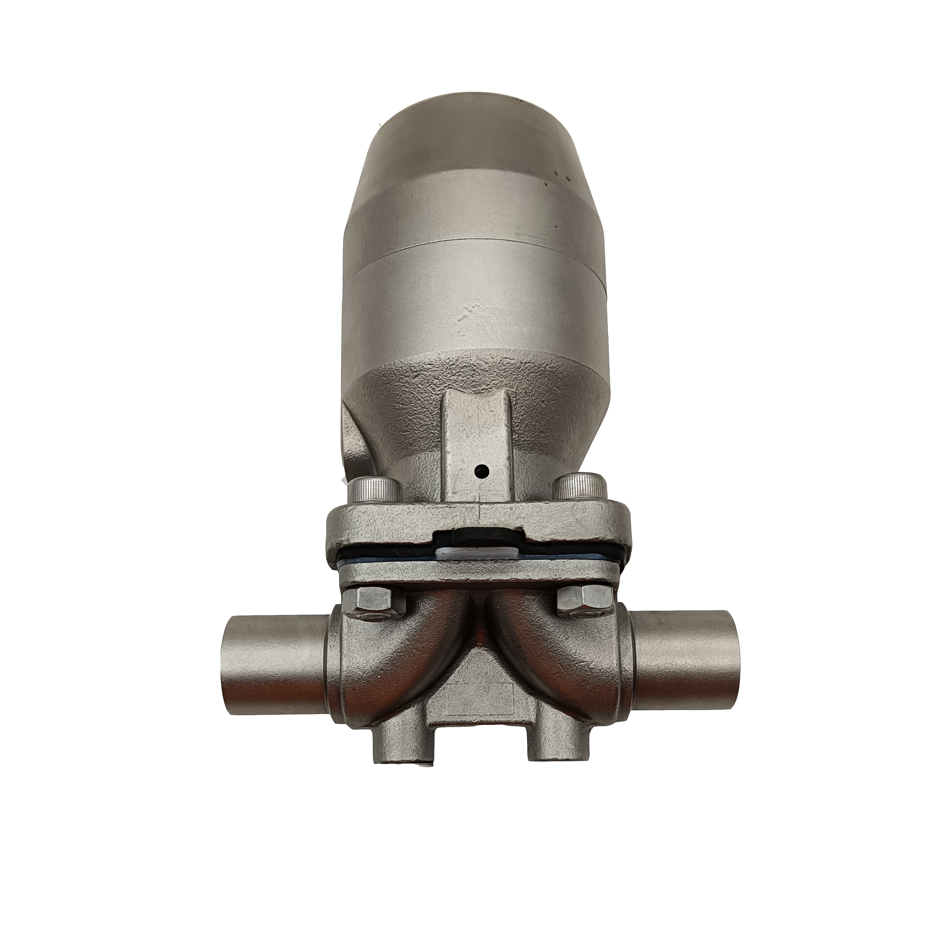 25.4MM High Quality Sanitary Hygienic Stainless Steel SS316L Pneumatic SMS Weld Straight Diaphragm Vavle 