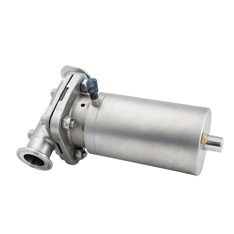 1/2Inch 12.7MM High Quality Sanitary Hygienic Stainless Steel SS316L Pneumatic SMS Clamp Straight Diaphragm Vavle 