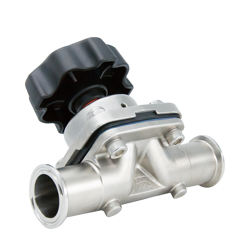2Inch 50.8MM High Quality Sanitary Hygienic Stainless Steel SS316L SMS Clamp Straight Diaphragm Valve