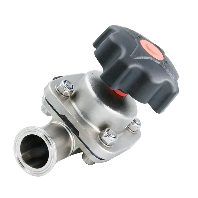 2Inch 50.8MM High Quality Sanitary Hygienic Stainless Steel SS316L SMS Clamp Straight Diaphragm Valve