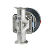 1Inch 25.4MM High Quality Sanitary Hygienic Stainless Steel SS316L Pneumatic SMS Clamp Straight Diaphragm Vavle with Lagre Plastic Pneumatic