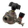 1/2Inch 12.7MM High Quality Sanitary Hygienic Stainless Steel SS316L Manual SMS Clamp Tank Bottom Diaphragm Vavle with Sampling Port