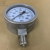 1/2"-BSP STAINLESS STEEL SANITARY SS304 RADIAL STEM PRESSURE GAUGE 100MM