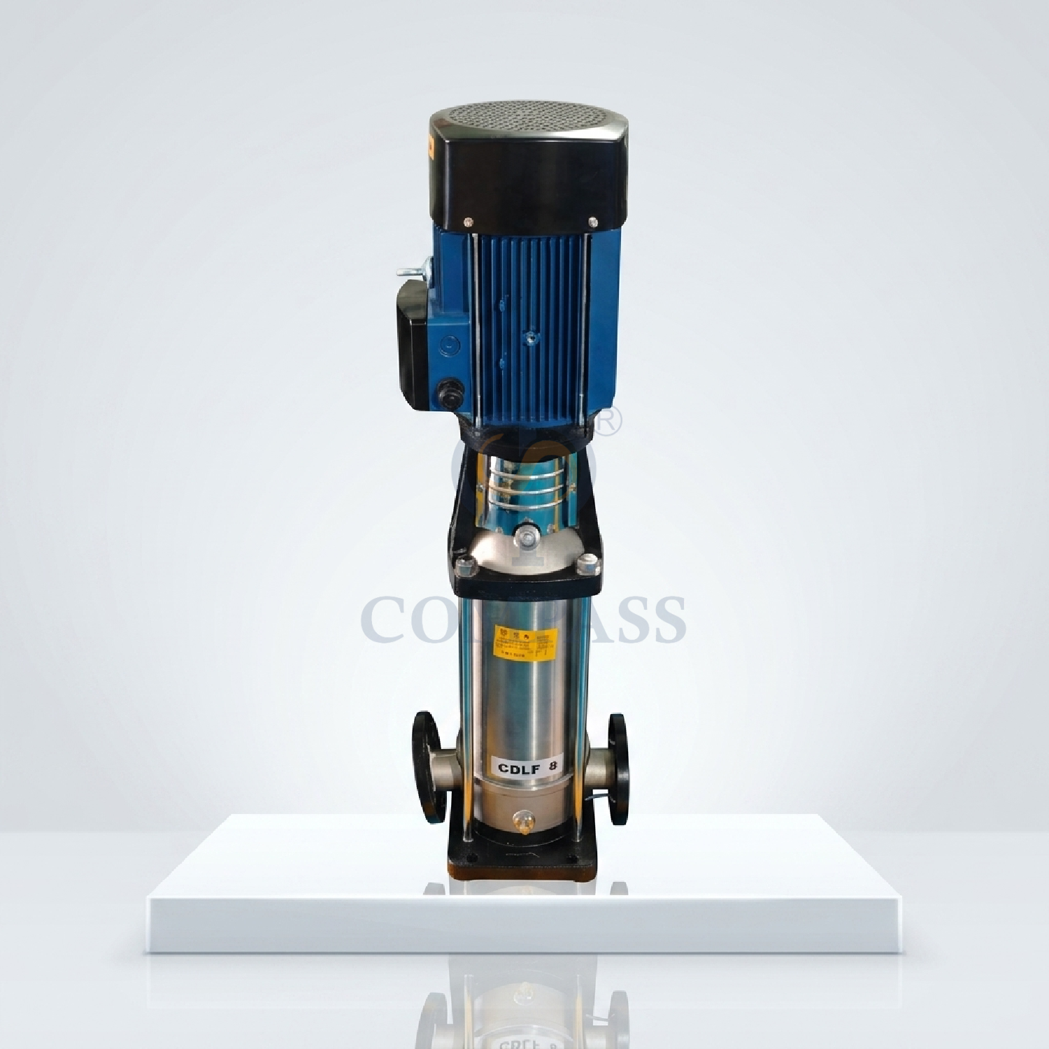 4kw CDLF8-100 Sanitary Stainless Steel SS304 4000 Liter/hr PN25 Flange End Vertical Multi Stage Centrifugal Pump with Good Price