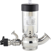 Air Pneumatic Sterile Tank Bottom Valve with Sampling Valve for Beverage Industry