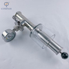 38.1MM TC50.5MM Aseptic Sterilize Vertical Model Clamp SS316L Exhaust Valves