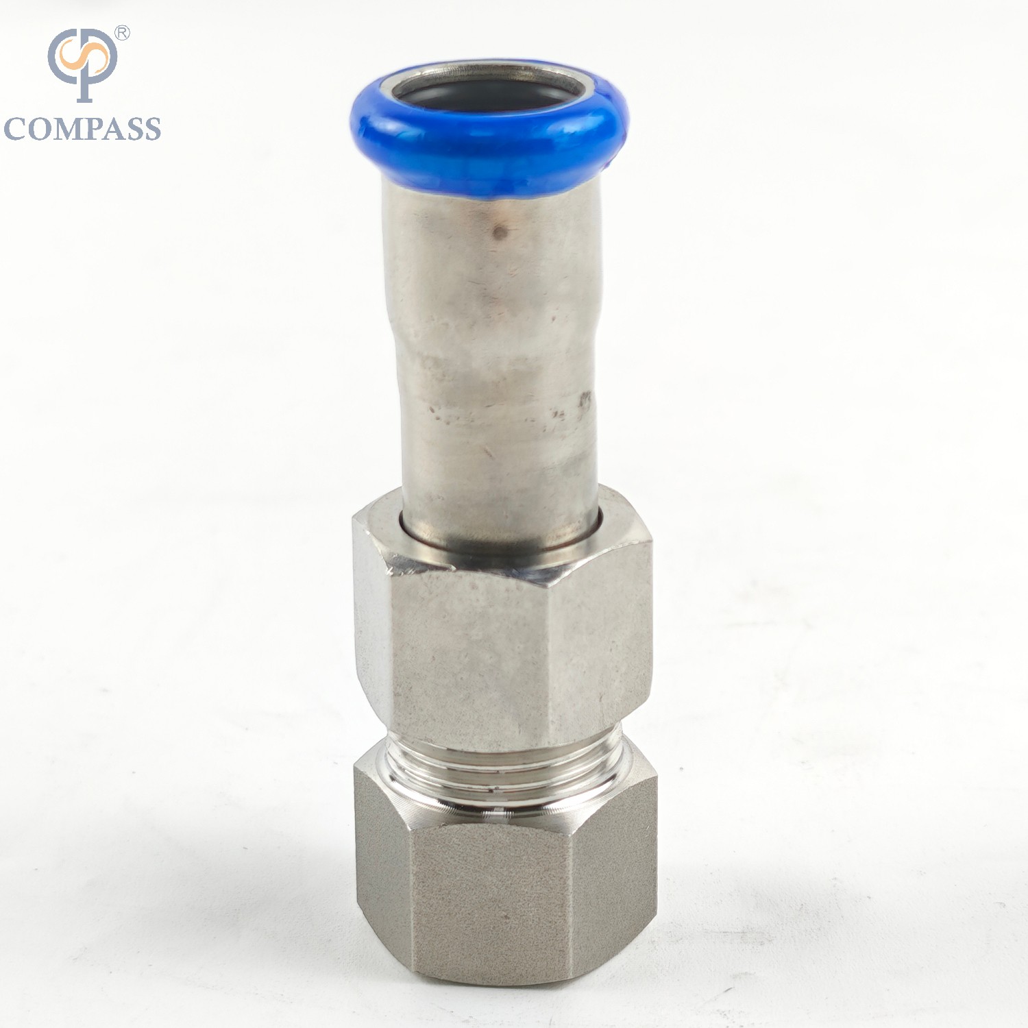 DN15 Sanitary Stainless Steel SS304 BS Single Clamp Female Threaded Union