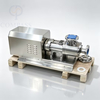 SS304 4KW Santary Stainless Steel Electric Pump Hot Selling 400V 3-phase Double Screw Parallel Pump with Jacket Insulation