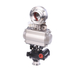 2Inch 51MM Sanitary Hygienic Stainless Steel Food Grade SS304 SMS Pneumatic Clamp Butterfly Valve with Pneumatic Actuator+Solenoid Valve +Limit Switch