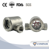 DN15 SANITARY STAINLESS STEEL ECCENTRIC IMPELLER SIGHT GLASS