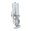 2Inch 50.8MM Sanitary Hygienic Stainless Steel Food Grade SS304 Pneumatic Clamp Butterfly Valve with Proximity Switch 