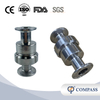 25.4MM STAINLESS STEEL SS316L FOOD GRADE STERILE SANITARY GRADE SMS FERRULE SINGLE-UNION END CHECK VALVES