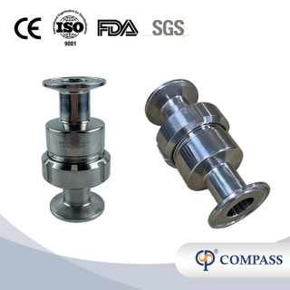 25.4MM STAINLESS STEEL SS316L FOOD GRADE STERILE SANITARY GRADE SMS FERRULE SINGLE-UNION END CHECK VALVES