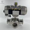 2"-50.8MM STAINLESS STEEL ACTUATOR TYPE T CLAMP BALL VALVE