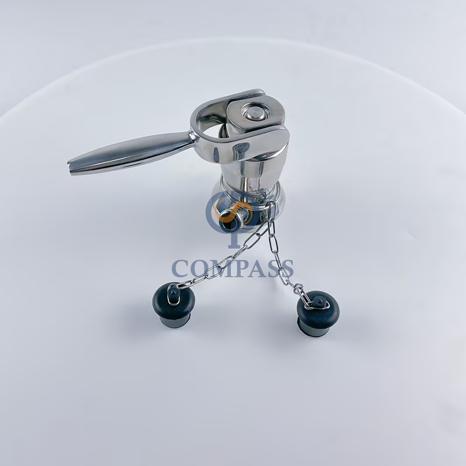 Best Selling DN10 TC 25.2MM SS316L Sanitary Stainless Steel Quickly Open Aseptic Clamp Sampling Valve with Silicone Seal