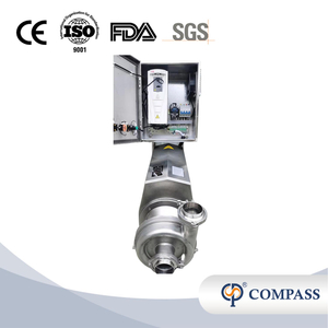 KSCP-15-24-3 Sanitary Hygienic Stainless Steel Square Centrifugal Pump With Inverter and Control Box