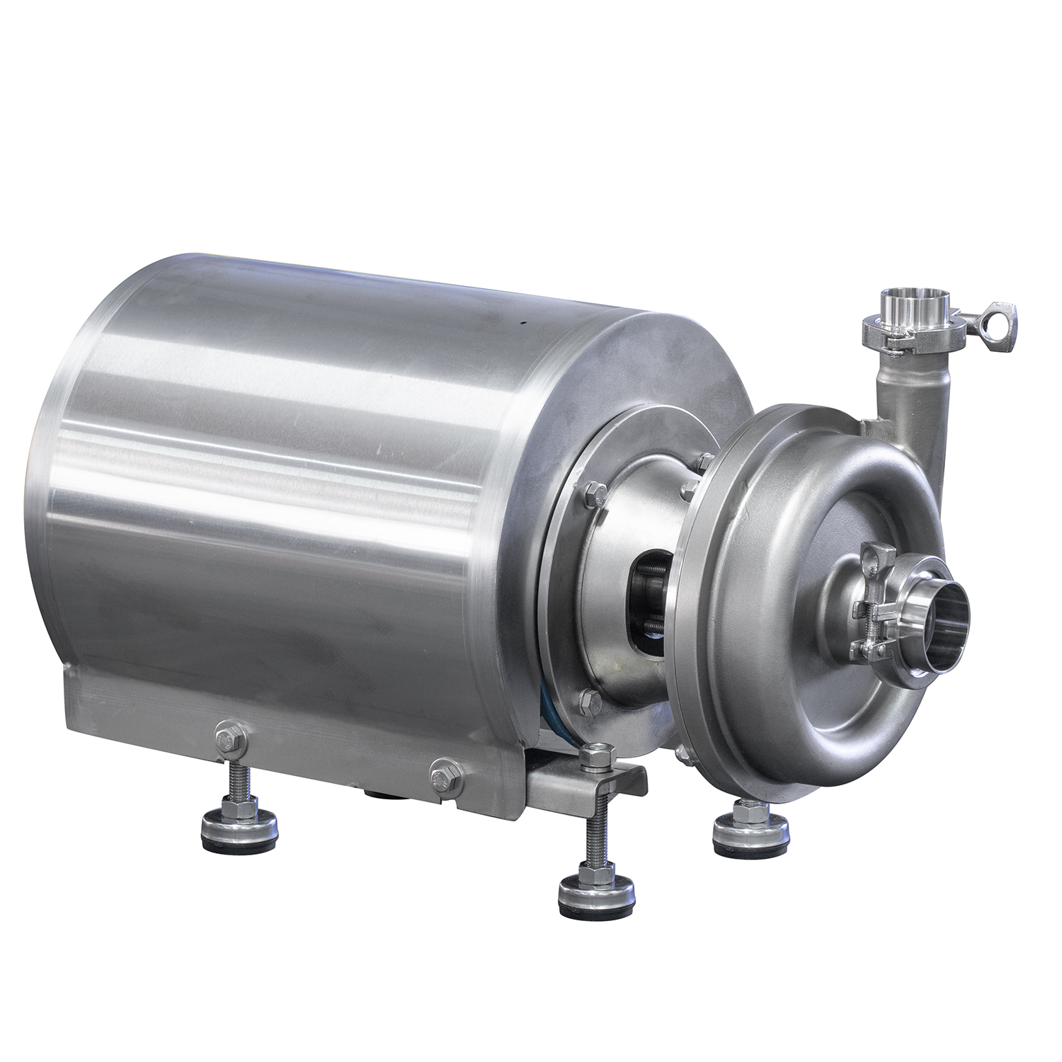 KSCP-3-30-2.2 Sanitary Hygienic Stainless Steel Round Centrifugal Pump With Explosion-Proof Motor+Single Mechanical Seal