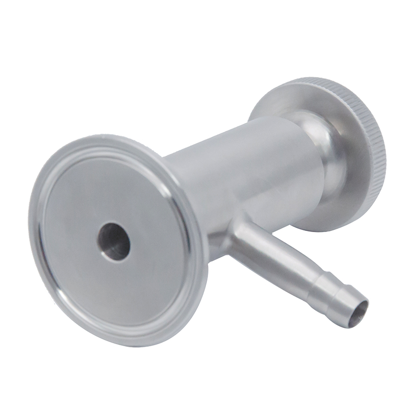 Matte Ordinary Tri Clamping Manually SS304 SS316L Sampling Valves for Beer