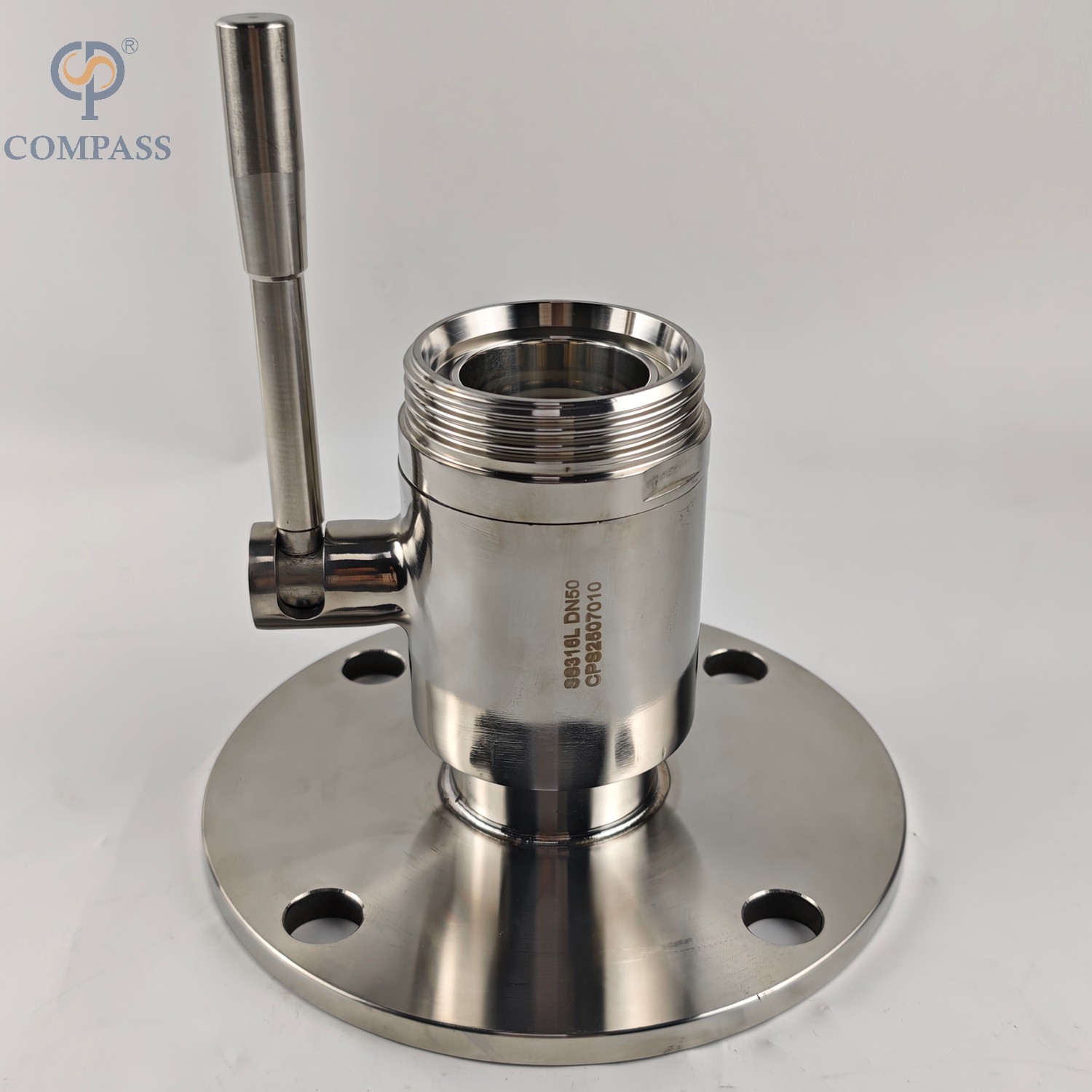 Manufacturer′ S Price DN50 Stainless Steel Flange-Male Heavy Type Ball Valve with Manual Handle