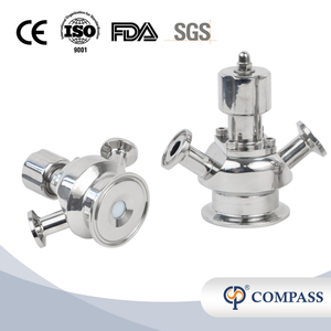 Hygienic Hygiene SS316L High Quality Sampling Valve with Stainless Steel Cap