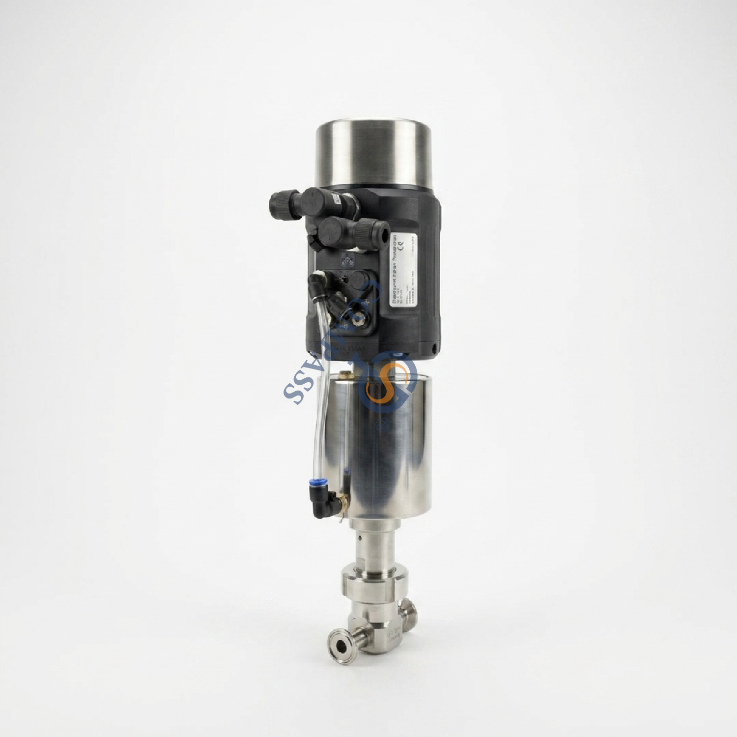 4Bar DN10 SS316L Single Acting Sanitary TC25.2MM Small Flow Regulator Valves