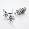 SS316L DN10 TC34MM Elbow Model Y Tee with Ferrule Check Valve and Hose Adapter