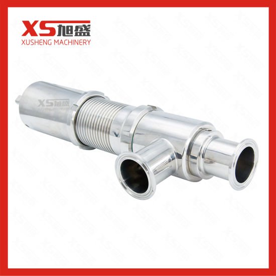 Stainless Steel Hygienic Sanitary Clamp Safety Valve