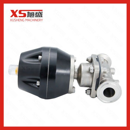 Stainless Steel Aseptic Pneumatic Diaphragm Valve with EPDM Membrane