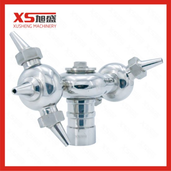 Stainless Steel Food Grade 360 Spray 3D Rotating Tank Cleaning Heads