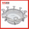 D450mm Stainless Steel Handle Pressure Circle Manhole Covers