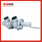 Sanitary Stainless Steel Manual Double Seat Valve