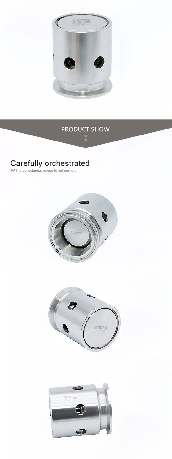 1.5inch 38.1mm Stainless Steel Sanitary Tank Vacuum Relief Valve