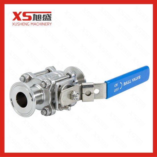 Stainless Steel SS316L Food Grade Encapsulated TC Ball Valve 