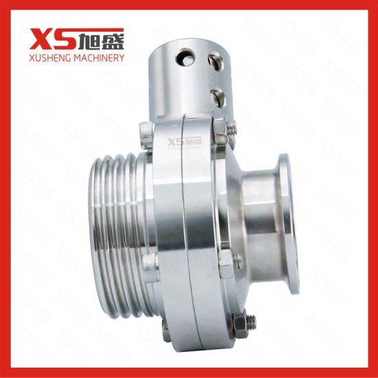 101.6MM Stainless Steel SS316LSanitary Union-Union Ends Butterfly Valves