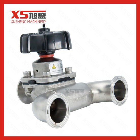 Stainless Steel Pharmaceutical U-Type Diaphragm Valve with PTFE + EPDM