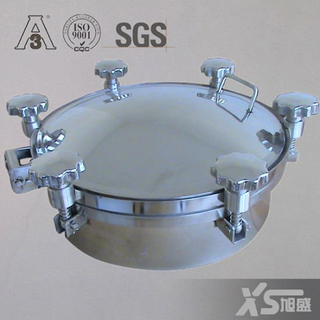 Stainless Steel Hygienic Circular Pressure Manhole Cover