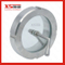 Stainless Steel Sanitary Union Type Sight Glass with Brush