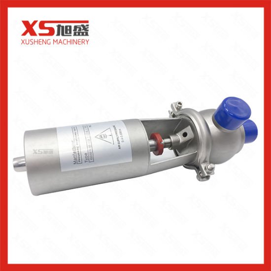 Stainless Steel Sanitary SS304 L Type Pneumatic Diversion Valve