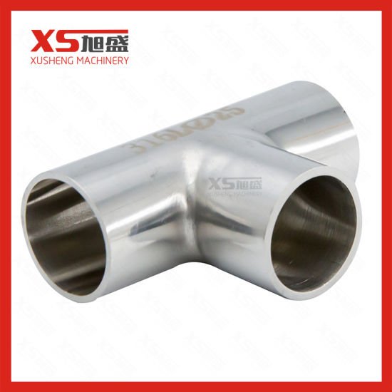 Stainless Steel Ss304 Hygienic Sanitary Equal Tee