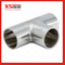 63.5mm 2.5&quot; Stainless Steel Hygienic 90 Degree Elbow