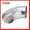 SS304 Stainless Steel Sanitary 90 Degree Bends