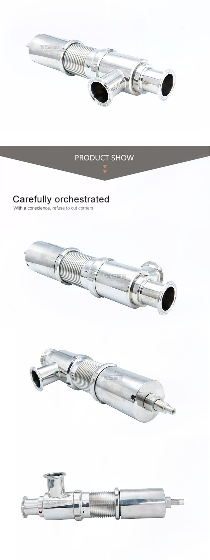 25.4mm Stainless Steel Ss304 Sanitary Hygienic Safety Release Valve